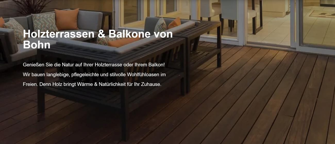 Holzterrassen